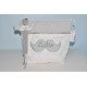 Box cadeau:Trousse de toilette moustache avec attache-tétine/sucette moustache enfant ou bébé personnalisée brodée