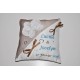 mariage Porte-alliances coussin de mariage personnalisé brodé chocolat strass noeud chocolat