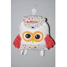 Sac a dos chouette école maternelle étoile multicolore enfant personnalisé brodé pour crèche balade école sport