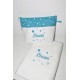 Box cadeau:Drap de douche70x140  avec trousse de toilette personnalisées brodée pour lui,pour elle naissance,anniversaire,noel